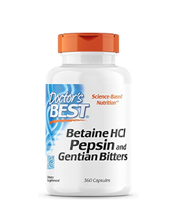 Bétaïne HCl + Pepsine